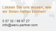Lassen Sie uns wissen, wie wir ihnen helfen können!